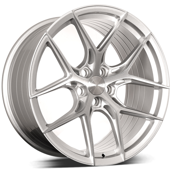 ABS F5 SILVER/BRUSHED FACE flgar